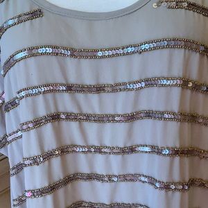 Bar III blingy top